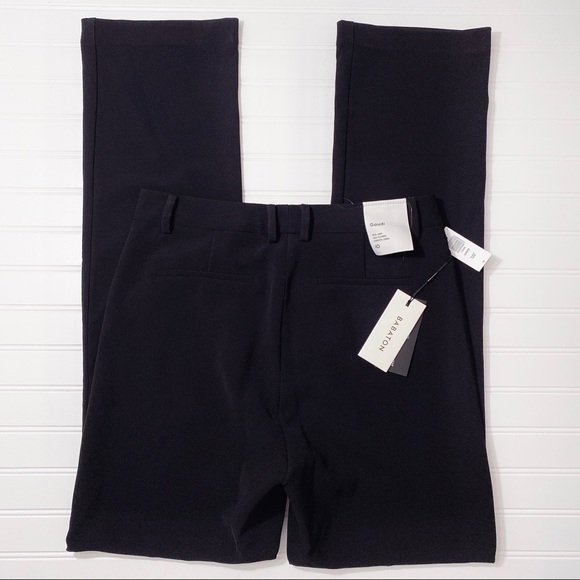 Babaton Aritzia Black Noir Gaudi Trouser Pants - Picture 3 of 11